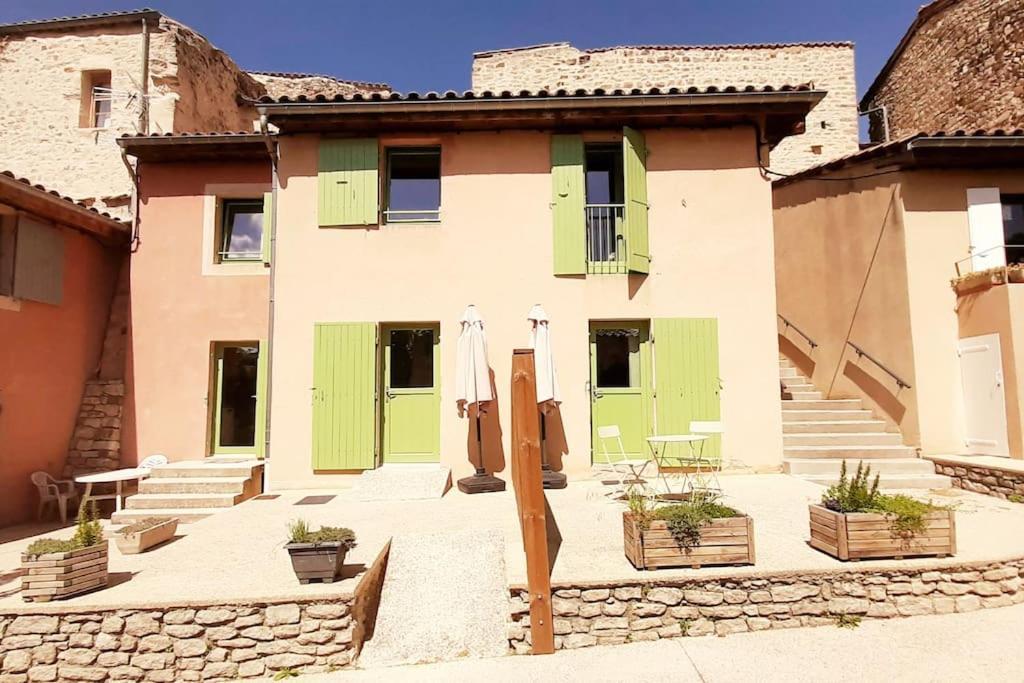 Gite Confortable Village Medieval Sainte-Jalle Baronnies Provencales Exterior foto