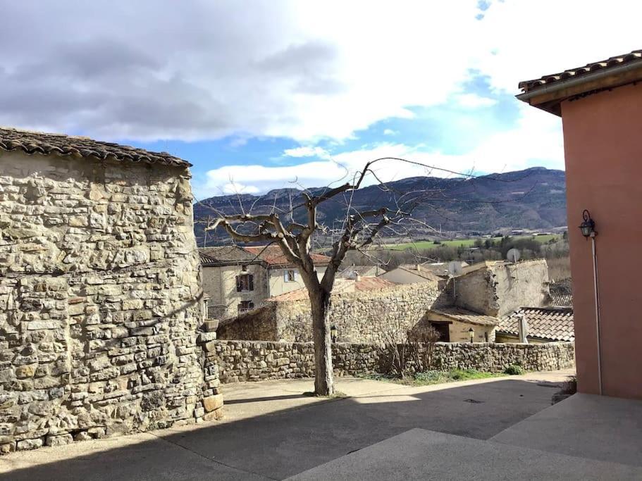 Gite Confortable Village Medieval Sainte-Jalle Baronnies Provencales Exterior foto