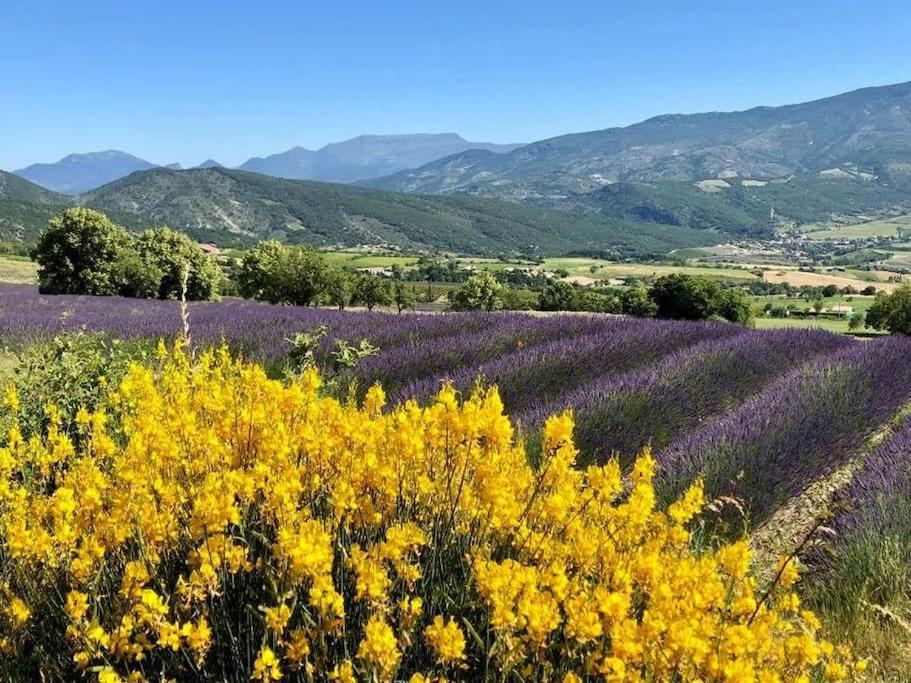 Gite Confortable Village Medieval Sainte-Jalle Baronnies Provencales Exterior foto