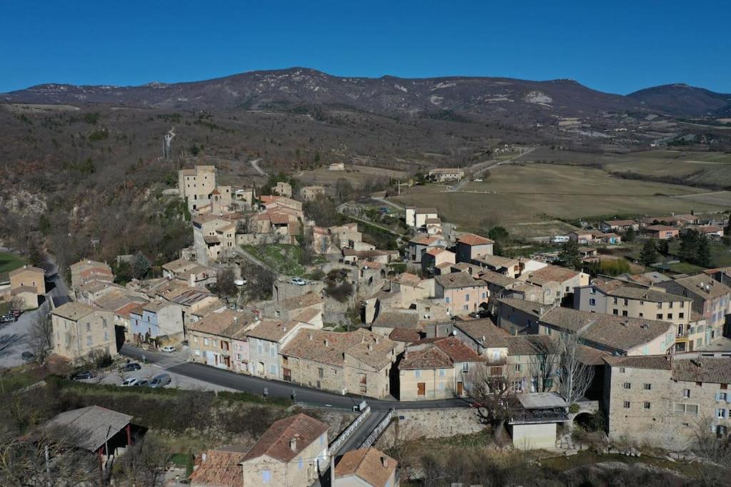 Gite Confortable Village Medieval Sainte-Jalle Baronnies Provencales Exterior foto