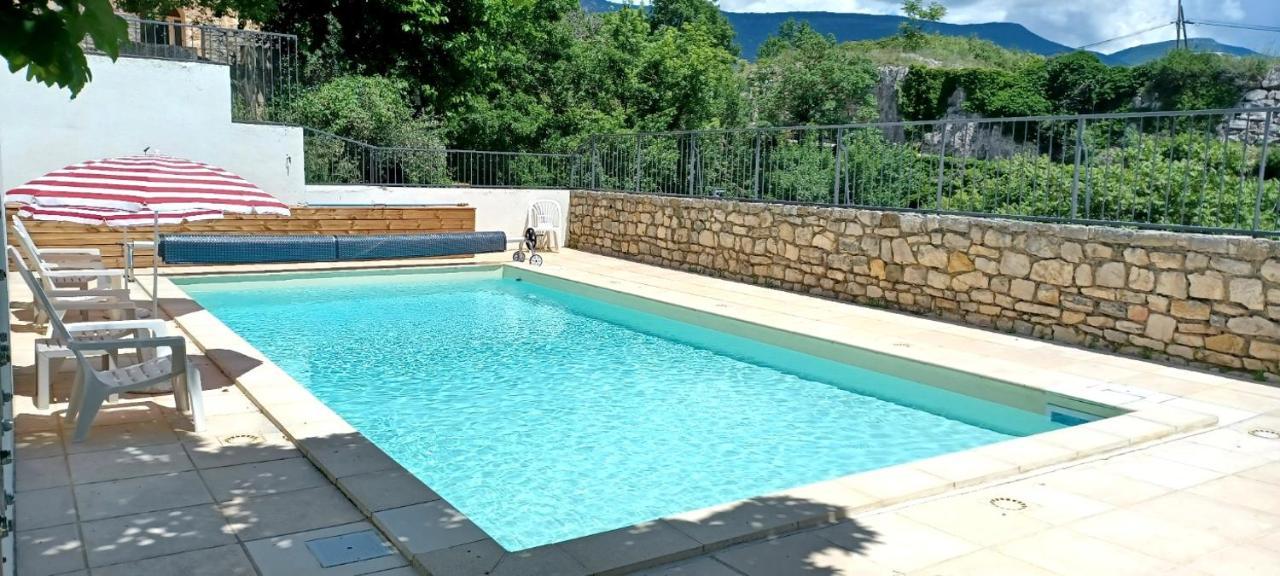 Gite Confortable Village Medieval Sainte-Jalle Baronnies Provencales Exterior foto